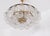 1960s Ceiling Chandelier in Brass and Crystal Snowball, 1960s For Sale - Image 5 of 12