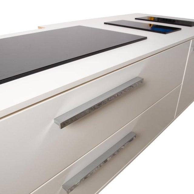 Wood MC 906 SV Wooden Sideboard in White by Gwinner For Sale - Image 7 of 18