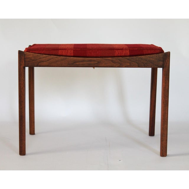 Jens Risom Vintage Jens Risom Design Footstool or Ottoman For Sale - Image 4 of 12