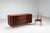 Brown Scandinavian Sideboard in Rosewood with Tambour Doors, Denmark, 1960 For Sale - Image 8 of 18