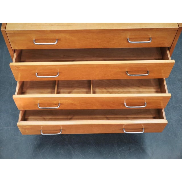 Mid-Century Vanity Chest with Mirror by Up Zavody, Czech, 1970s For Sale - Image 12 of 18
