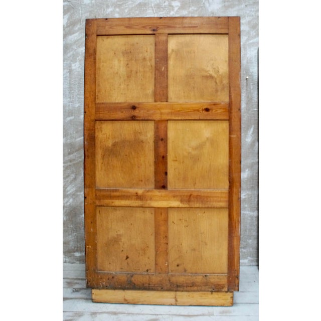 Antique Oak Drum Plans Chest from Warings, 1910s For Sale - Image 4 of 10