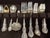 Wood 1960s Gorham "Strasbourg" Sterling Silver Flatware Service for 8 With Fitted Mahogany Chest - 95 Pieces For Sale - Image 7 of 12