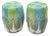2020s Bok Choy Motif Porcelain Garden Stools With Hand-Painted Chinese Famille Verte Garden Stools, a Pair For Sale - Image 5 of 6