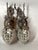Late 20th Century Late 20th French Louis XVI Bronze Deer Wall Lamps Sconces Pair For Sale - Image 5 of 9