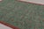 Teal Vintage Distressed Rug With Teal and Red Floral Patterns - Rug & Kilim For Sale - Image 8 of 10