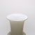 "Incamiciato" Italian art glass vase by Tomaso Buzzi for Venini. Cased glass, clear, white and grey, deep purple foot....