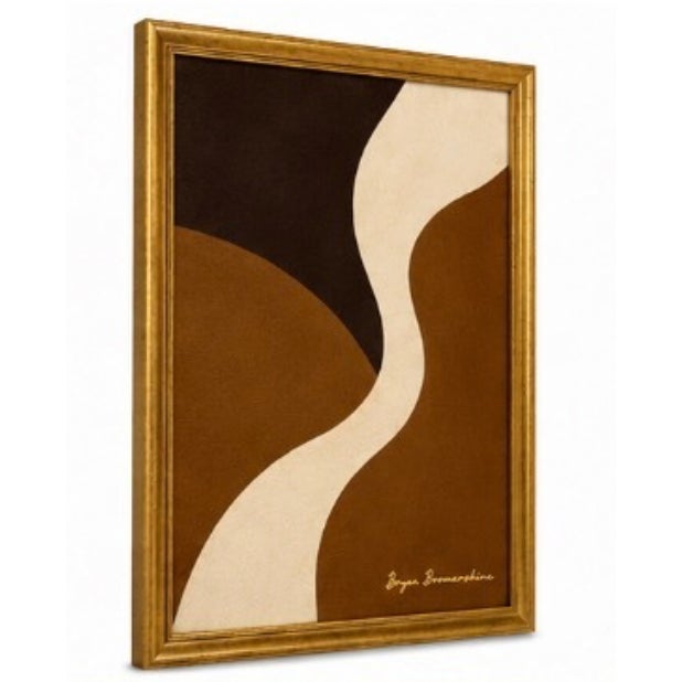 Silk Current Modern Painting Framed by Bryan Boomershine For Sale - Image 4 of 10