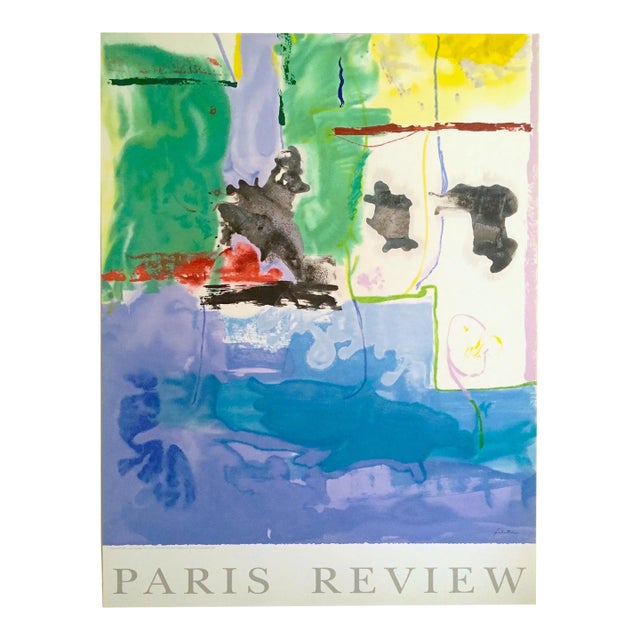 Helen Frankenthaler Vintage Abstract Expressionist Limited Edition Large Hand Pulled Silkscreen Print " Westwind " 1994 For Sale