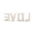 Give your space some love with our LOVE Letter Statues. In a pristine white hue, these statues maintain a unique shape,...