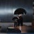 Large and Medium Black Atollo Table Lamps by Vico Magistretti for Oluce, Set of 2 For Sale - Image 6 of 7