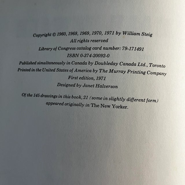 Vintage William Steig First Edition Books Set/2 For Sale - Image 11 of 12