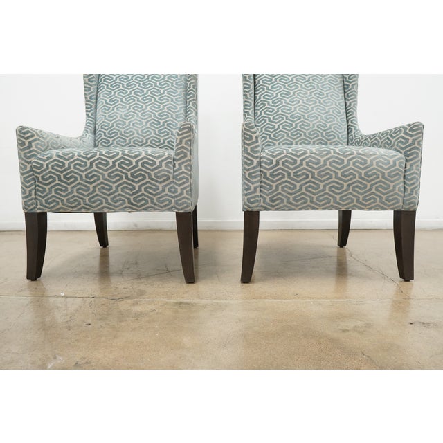 Ethan Allen Larkin Host Chairs (Set of 2 For Sale - Image 13 of 17