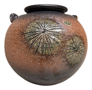 Mid-Century Shigaraki Ikebana Flower Vase, 1960s