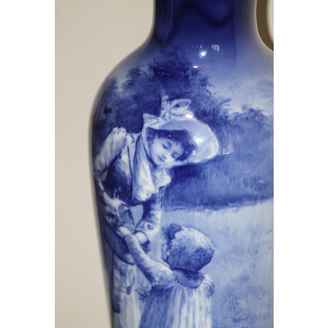 An incredible version of Royal Doulton's "Blue Children" series, known now as "Babes in the Woods". Of the 24 scenes in...