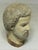Antique Spanish Colonial Hand Carved Head of a Santo For Sale - Image 12 of 15