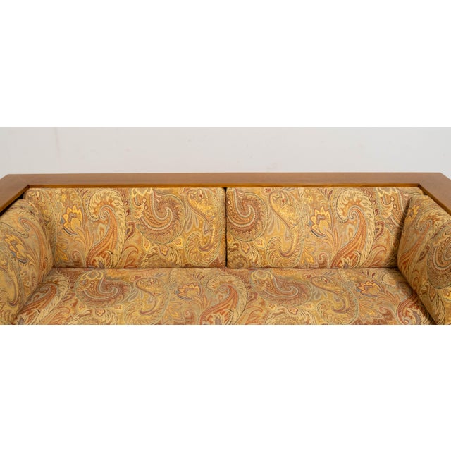 Stickley Mission Oak Arts & Crafts Upholstered Sofa For Sale - Image 13 of 17