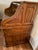 Vintage (Circa 1982) Oak Roll-Top Secretary Desk in Rich, Warm Honey-Brown Finish. For Sale - Image 4 of 8