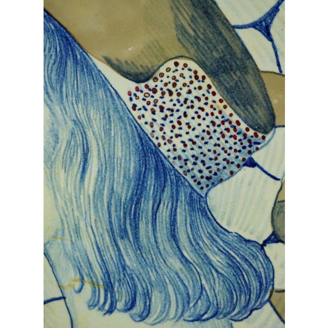 Large Ceramic Plate by Enzo Remigi for Gualdo Tadino, Italy, 1940s For Sale - Image 13 of 18