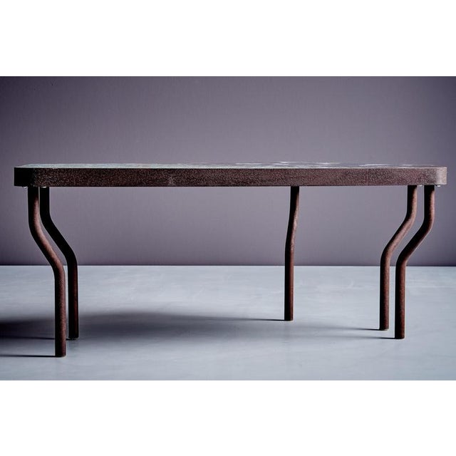 Contemporary Hand-Crafted Terrazzo Coffee Table by Felix Muhrhofer For Sale - Image 3 of 12