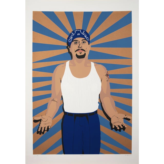 Signed lower right, 'L. Colacion' for Lawrence "El" Colacion (American, born 1968) and dated 1995. Titled, lower center,...