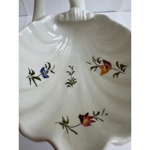 Italian Rococo Dolphin Pedestal Dish For Sale In Portland, ME - Image 6 of 12