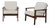 Danish Teak Armchairs, 1960s, Set of 2 For Sale
