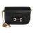 Black Azalea Calfskin Mini Crystal Horsebit 1955 Shoulder Bag For Sale