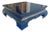 Vintage Black Lacquer Coffee Table Decorative Modern Design Large Low Table Baker Style For Sale