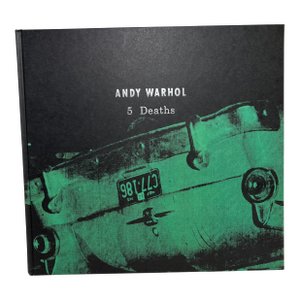2004 Andy Warhol 5 Deaths Book