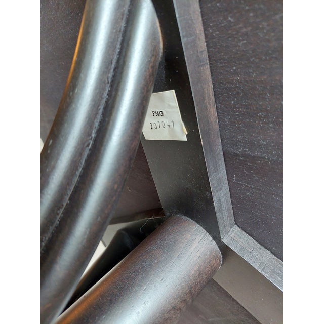 Black 1930s FMG Attributed to Josef Hoffman Bentwood Table For Sale - Image 8 of 9
