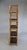 Wood Coastal Regency British Colonial Tortoise Bamboo Etagere Bookcase Shelf Arched For Sale - Image 7 of 8