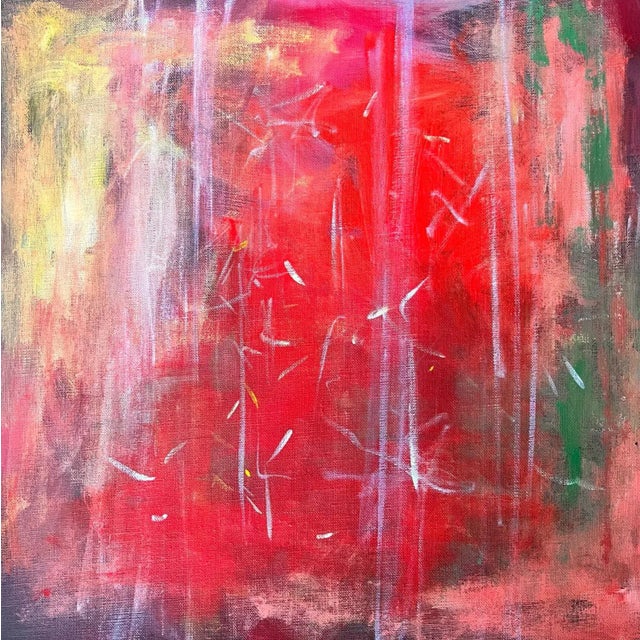 "All That Jazz 2" Original Abstract Acrylic Painting by Shabs Beigh For Sale