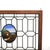 Antique Arts & Crafts Leaded & Stained Glass Window With Country Road Circa 1910 For Sale - Image 12 of 14