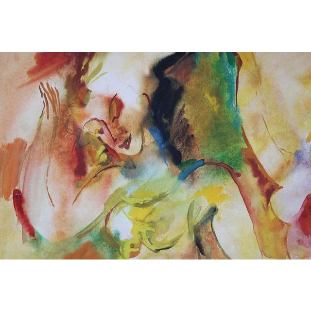 Malda Muizule, Dances, Watercolor on Paper For Sale - Image 6 of 8