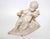 19th Century Carved Marble Figure of a Putto with Serpent For Sale - Image 11 of 11