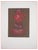 Jacques Herold, Abstract Celosia Flower, 1975, Original Etching For Sale