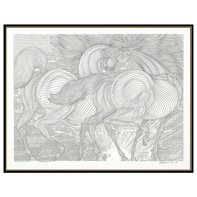 Message us to inquire about custom framing options! (Included for free with every purchase) The immaculate artwork is of...