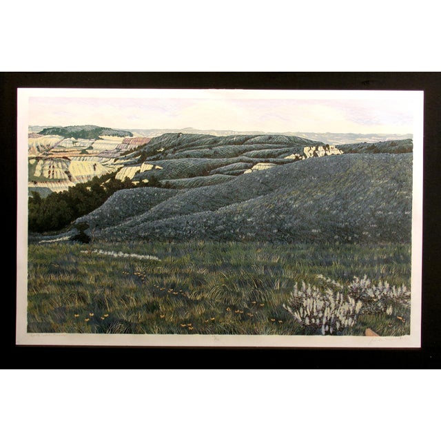 "North Dakota Prairies" by Gordon Mortensen Hand signed, titled, dated & numbered by the artist in pencil Limited Edition...