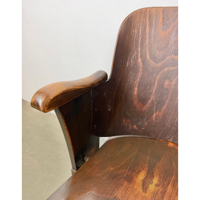 Vintage Theatre Seat from Thonet, 1950s For Sale - Image 17 of 18