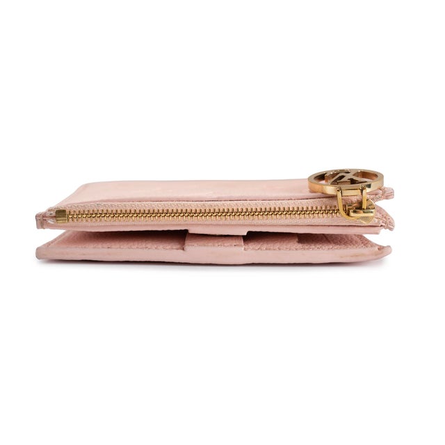 Louis Vuitton Lisa Monogram Empreinte Pink Opale Leather Gold Hardware Wallet For Sale - Image 9 of 11