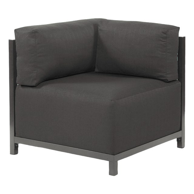 Axis Corner Chair Sterling Charcoal Titanium Frame For Sale