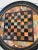 Italian Grand Tour Specimen Marble Circular Chessboard Plaque Pietra Dura 19th C For Sale In Providence - Image 6 of 10