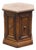 Hekman Furniture Bookmatched Walnut Italian Provincial 20" Hexagonal Storage Accent End Table 1205 For Sale