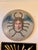 Allegorical Hand-Painted Oil on Wood Baroque Wall Hanging Plaque of Winged Medusa For Sale In Palm Springs - Image 6 of 15
