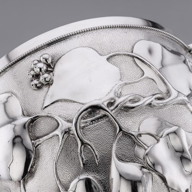 19th Century Victorian Silver Skyphos Cup by Edward & John Barnard, 1867 For Sale - Image 15 of 18