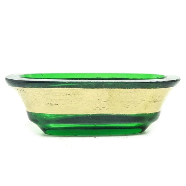 Glass Czechoslovakian Biedermeier Tothpick from Moser, 1890s For Sale - Image 7 of 10