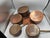 Vintage Copper Frying Pans, 1920s, Set of 5 For Sale - Image 6 of 7