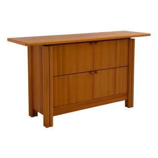Vintage Sideboard in Walnut, 1980s For Sale