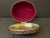 Victorian Vintage Ornate Oval Silver-Plated Trinket Box With Velvet Lining For Sale - Image 3 of 11